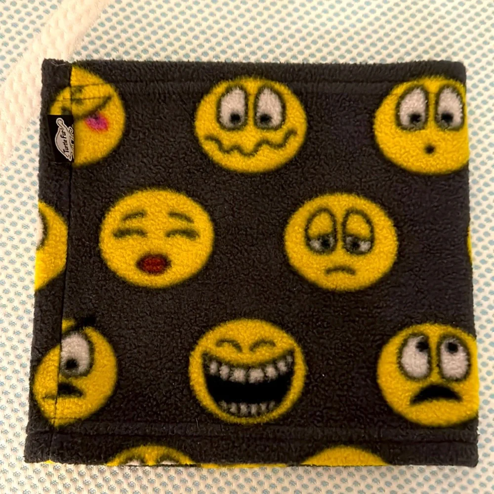 Kids Turtle Fur emoji neck gaiter